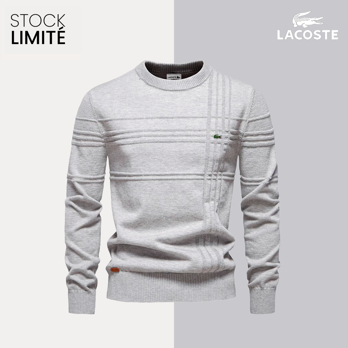 Maglione lavorato a maglia aristocratico 